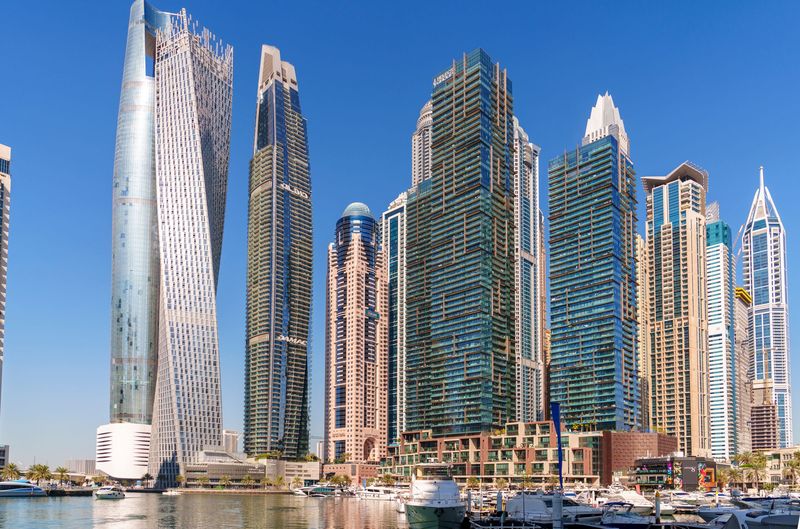 Dubai business district